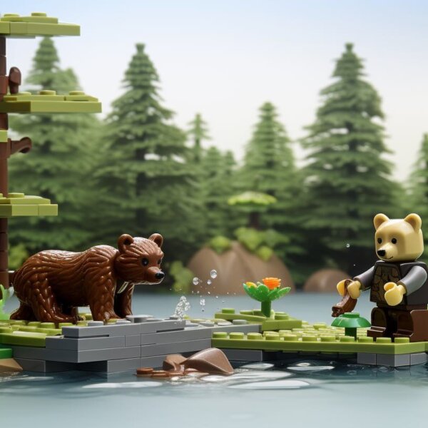 Benny the Bear’s Fishing Fumble
