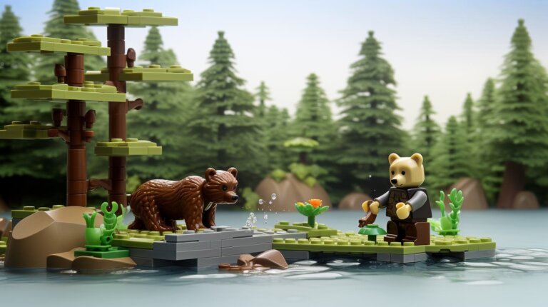 Benny the Bear’s Fishing Fumble
